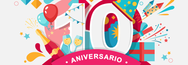 ¡Cumplimos 10 años!