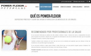 Power Flexor - Web de producto