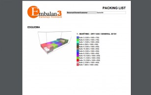 Embalan3. Software web bin-packing
